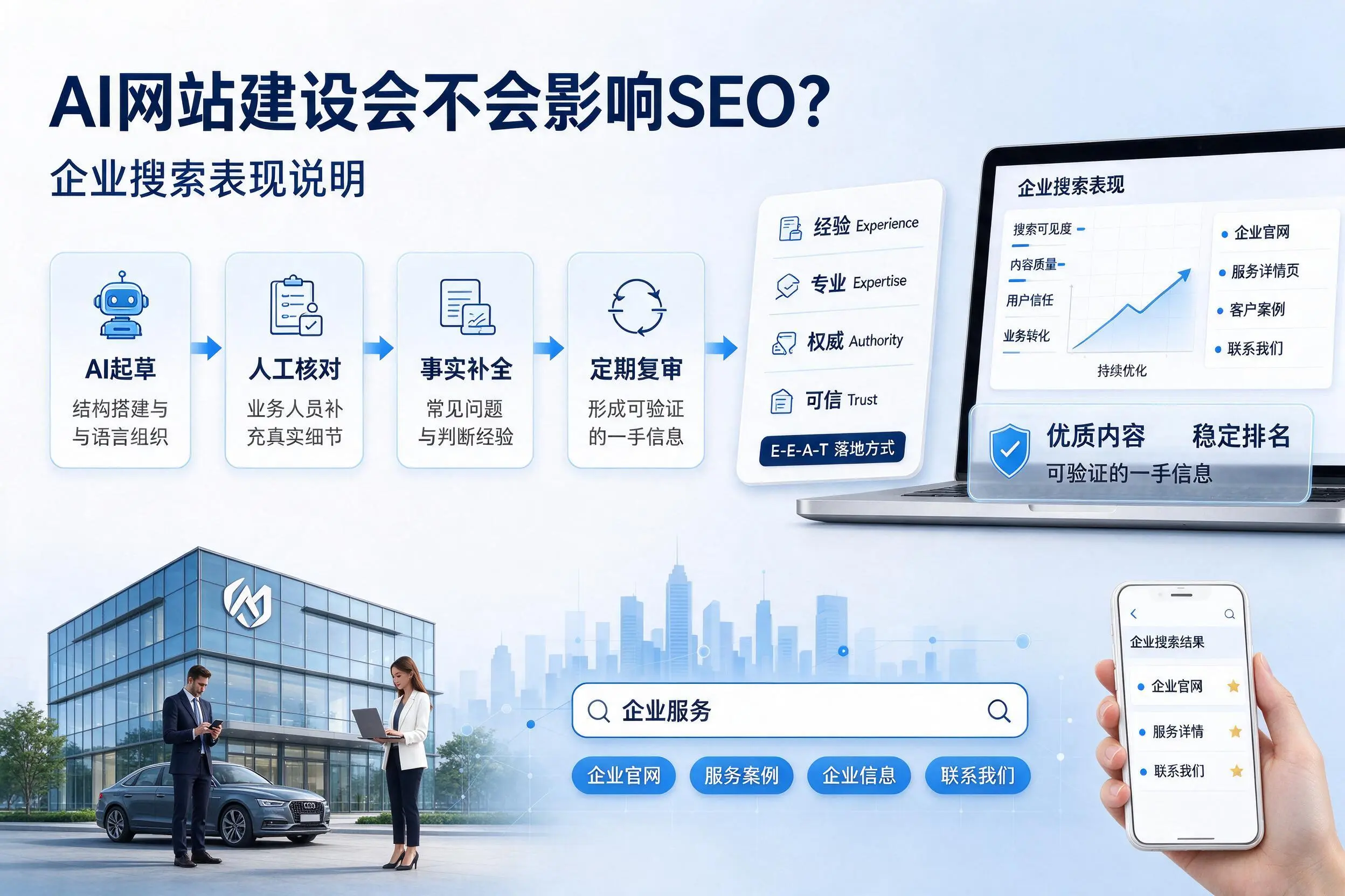 AI网站建设会不会影响SEO？黄山企业搜索表现说明